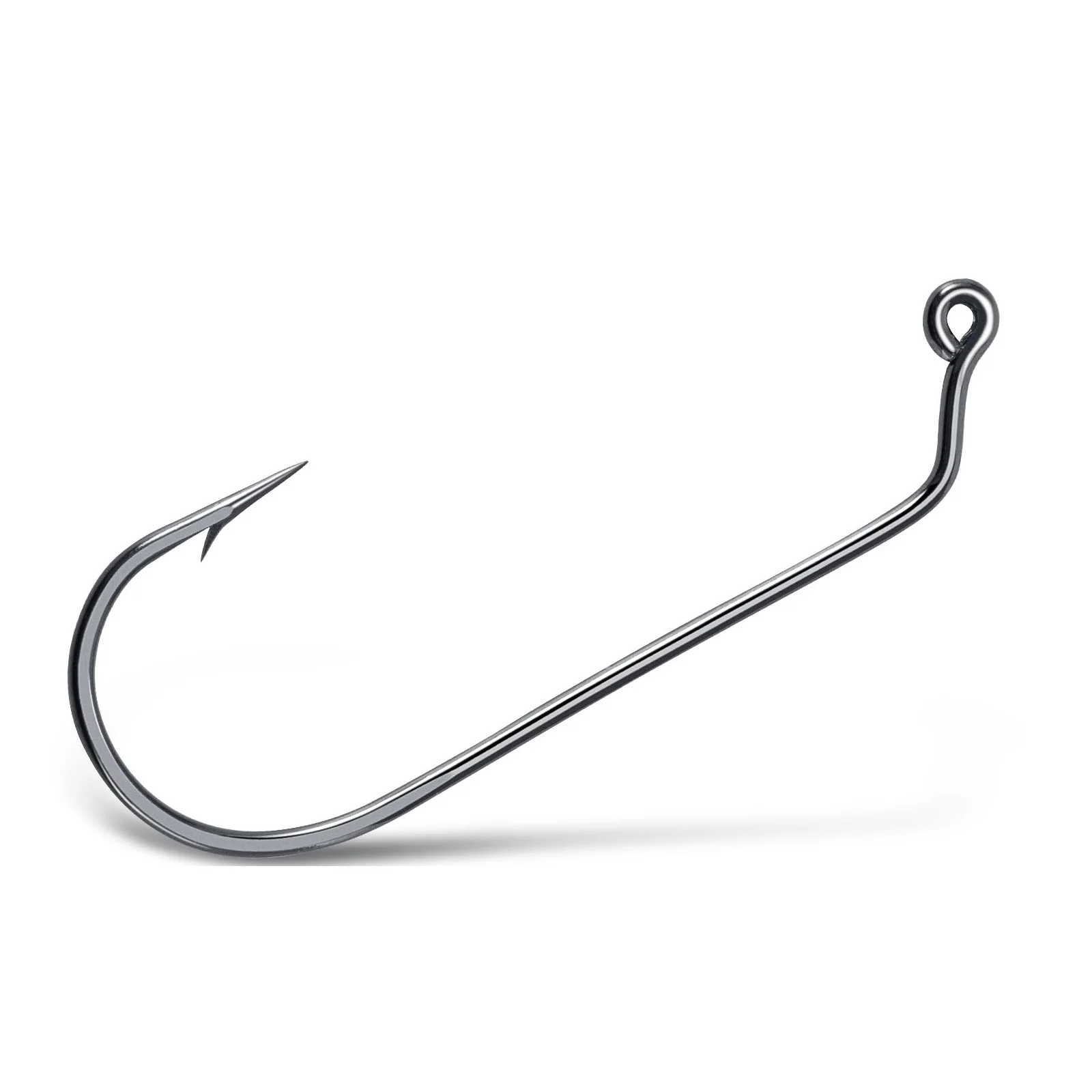 Anzuelos Aberdeen Jig Head 60° acero carbono – Vástago largo vinilo