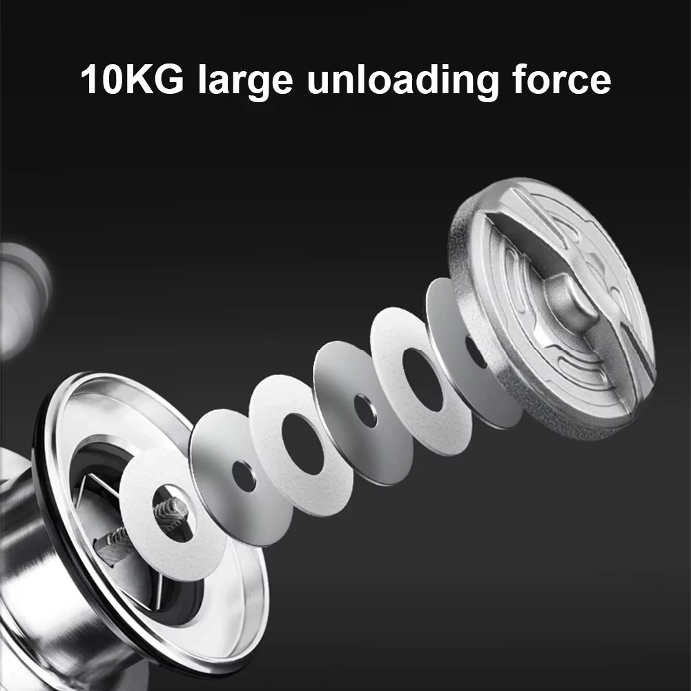 Carrete spinning metálico universal para agua dulce y salada - imagen 5
