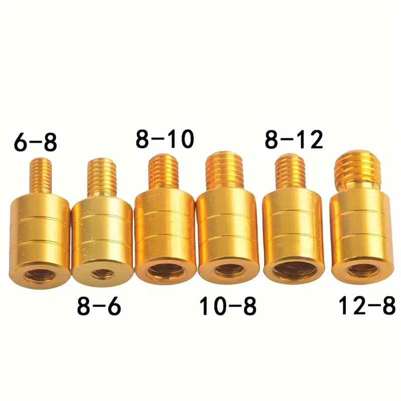 BRAVMACK-conector de cápsula de caña de red de pesca M6/M8/M10/M12, adaptador de cabeza de red de tornillo, piezas de red de aterrizaje de pesca - imagen 3