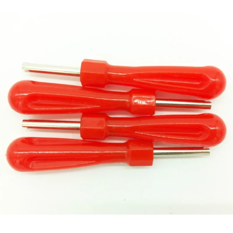 Llave de aguja para válvula de boquilla de Gas de neumático, herramienta de reparación individual de núcleo de válvula de desmontaje de un solo uso, accesorios para bicicleta, 2 uds. - imagen 3