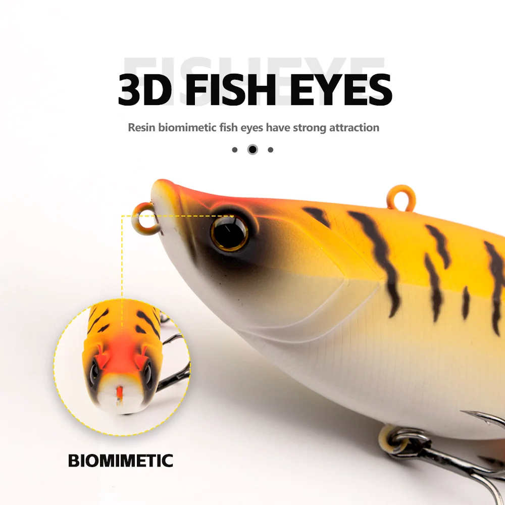 THORFORCE-cebos de natación grandes con vibración flotante, cebo de pesca articulado, Swimbait, cebo duro grande, señuelo de Lucio Flexible, 190MM black bass señuelos de pesca cebos duros señuelos de pesca en mar - imagen 4