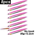 A- 8pcs-No hook