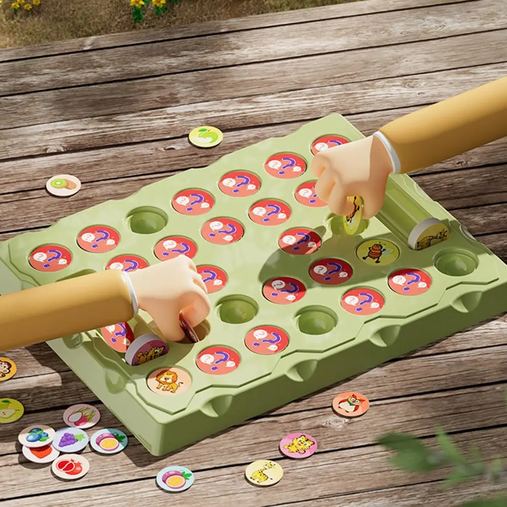 Divertido ajedrez educativo para dos jugadores, juego de mesa de memoria, regalo para niños, fácil de jugar, juguete para acampar - imagen 3