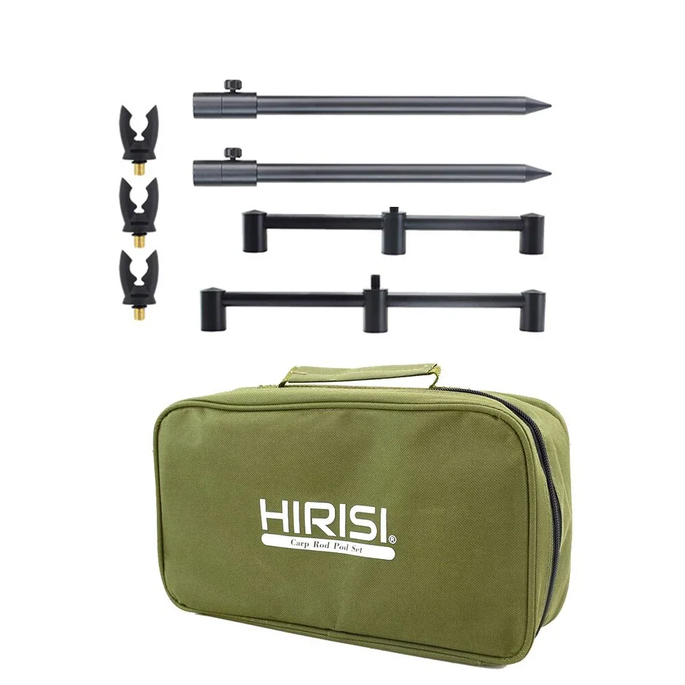 Rod Pod Hirisi – Buzz Bar, Bank Sticks y soporte portátil para carpa - imagen 3
