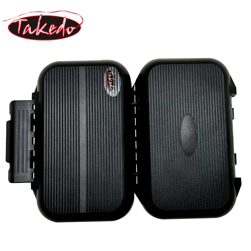 TAKEDO LF05-caja de pesca con mosca impermeable de dos lados, caja de almacenamiento desmontable, depósito de cebo con mosca, todo para pesca - imagen 4