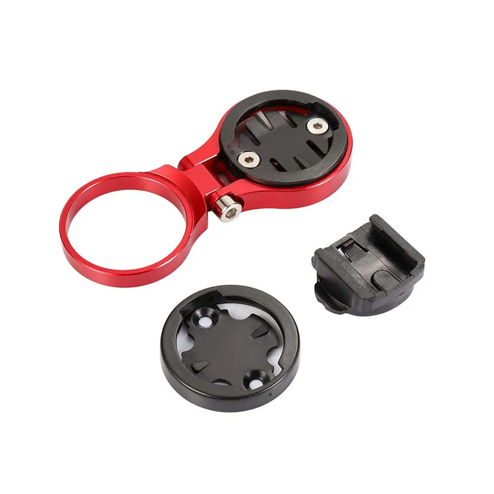 Soporte de aluminio ultraligero para ordenador de bicicleta, montaje de vástago para velocímetro, cronómetro, Garmin, Bryton, Cateye - imagen 4