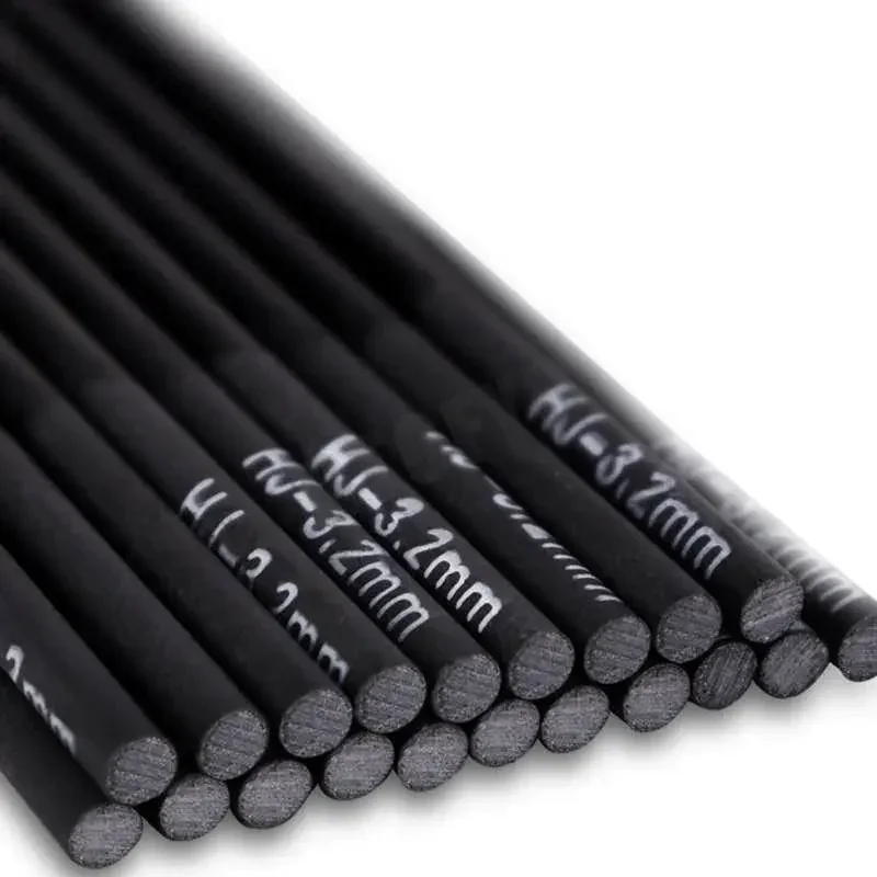 2,2mm-4,1mm 5 piezas 80cm punta de caña de pescar secciones de repuesto caña de pescar de Taiwán tamaño completo sólido hueco accesorios de caña de carbono resistente - imagen 3