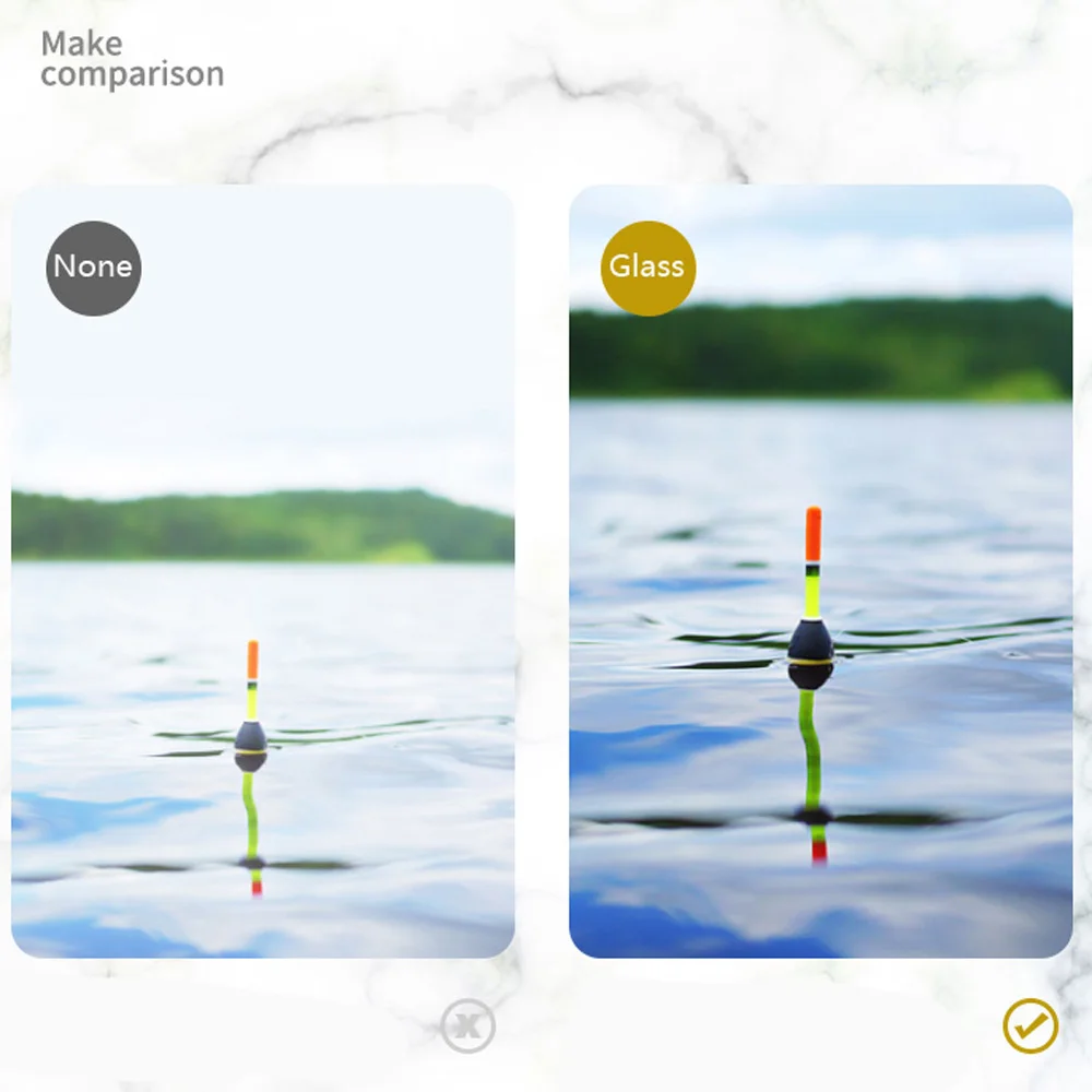 Telescopio impermeable con gafas de Zoom ajustable para pesca, binoculares manos libres para ver peces, visión nocturna ARE4, UX, polarizado, 10x34 - imagen 5