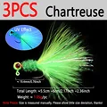 3pcs Chartreuse