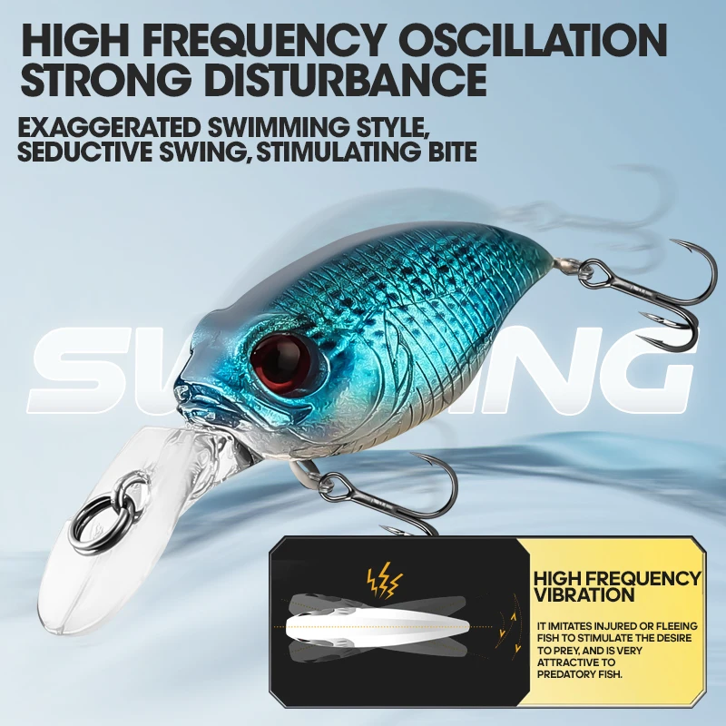 TAIYU Señuelo Minnow flotante biónico para pesca - imagen 5