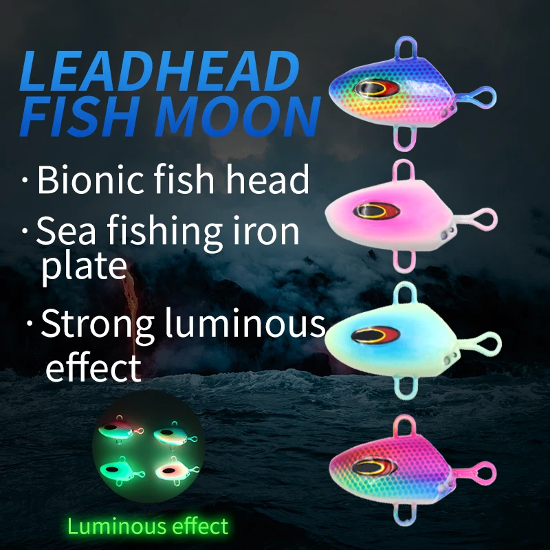 Señuelo luminoso ZYZHE – Cebo duro de hundimiento rápido para barco - imagen 5