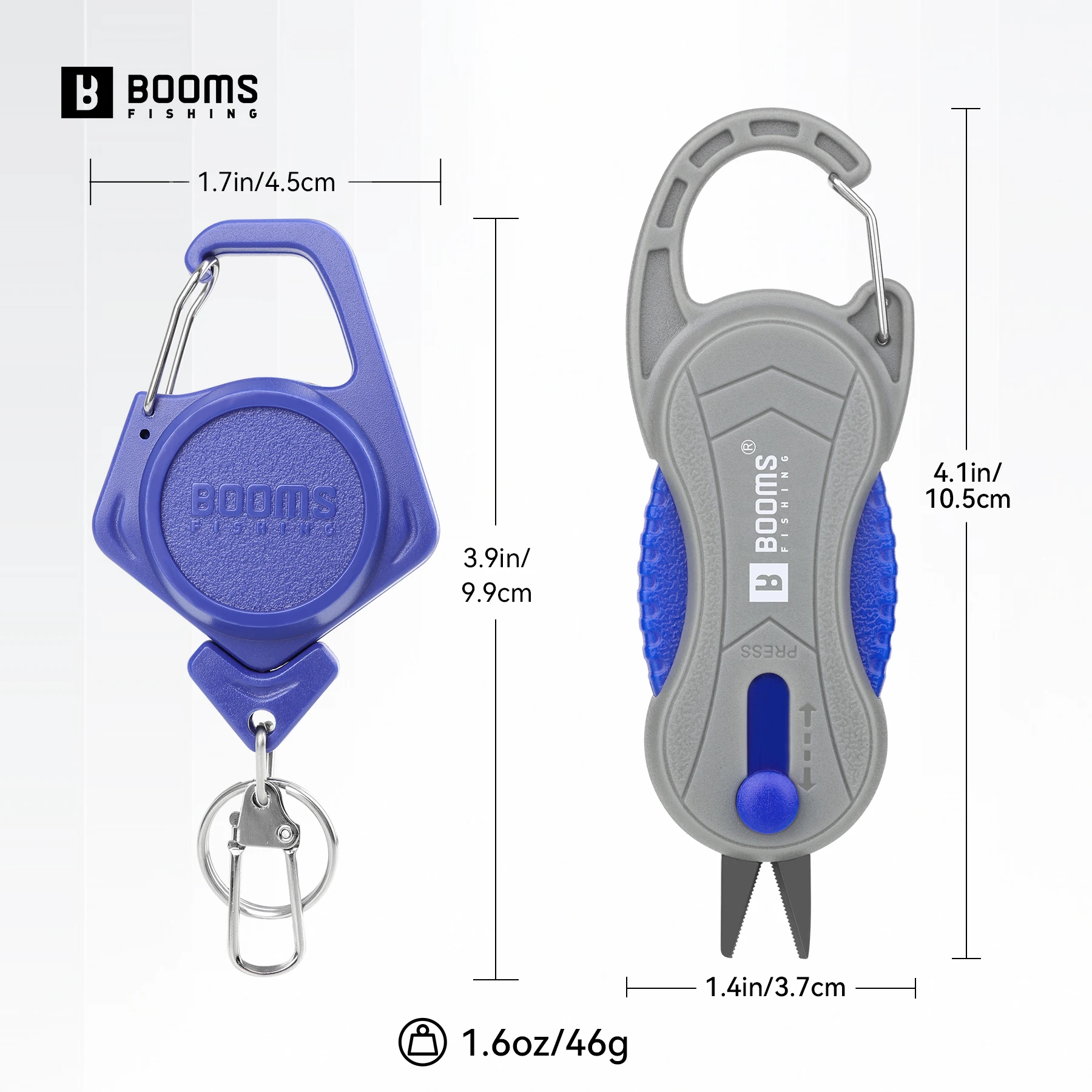 Tijeras de trenzas inoxidables Booms FR2 para pesca salada - imagen 4