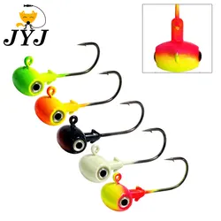 JYJ Anzuelo martillo con ojos 3D para cebo blando - 3,5-14 g