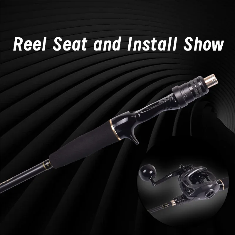 Mavllos-caña de pescar de calamar brillante con punta sólida, rango de señuelo de 40-120g, línea de 12-25lb, caña de pescar de pulpo ligera para agua salada - imagen 5