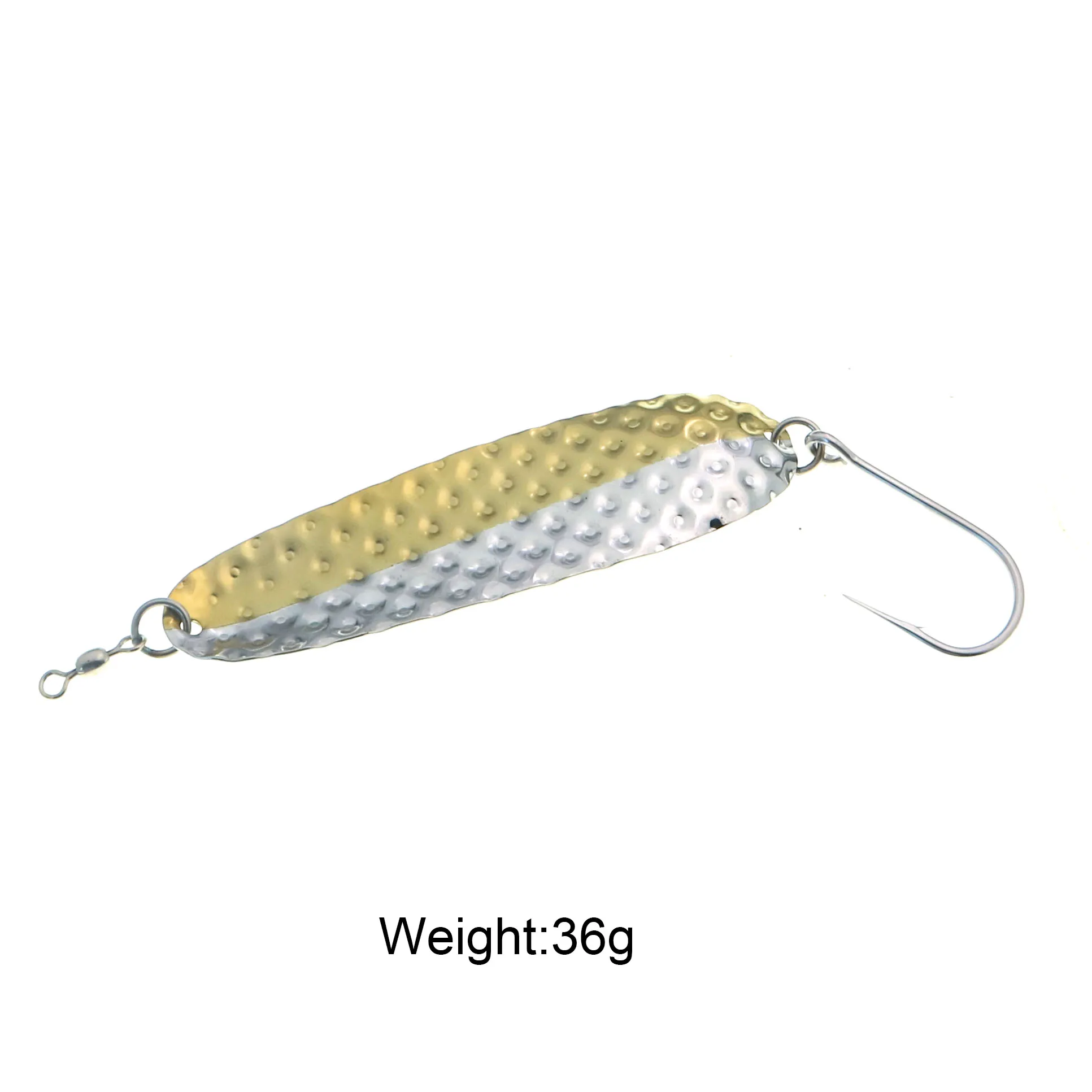 Señuelo de pesca de Metal, cuchara de cobre, cebo Artificial duro lento, aparejos de mar Longcast, 32g - imagen 5