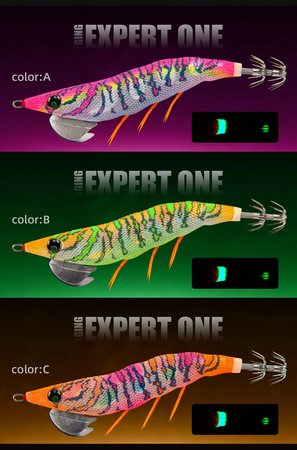 Variedad de colores disponibles LETOYO EXPERT ONE