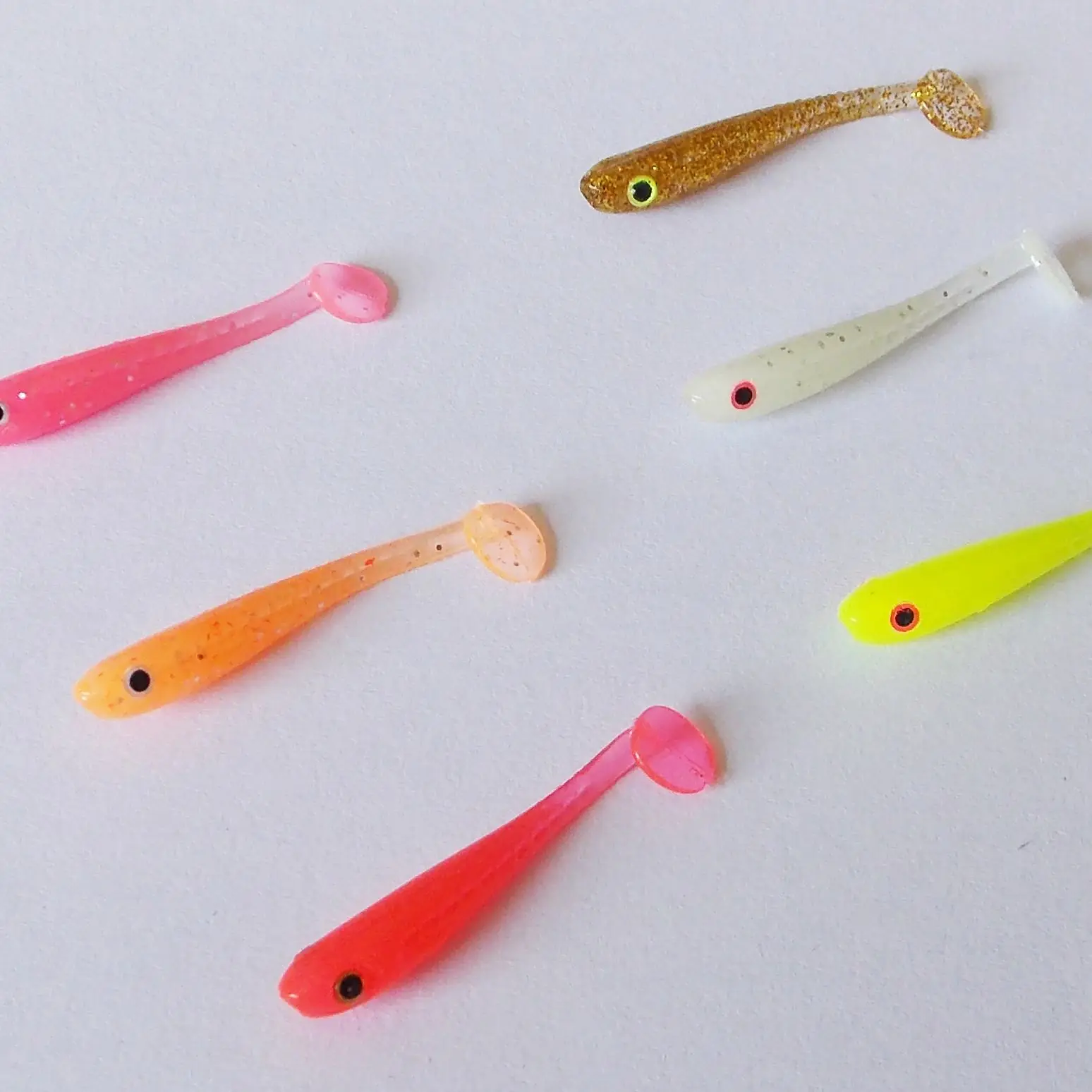 KESFISHING, el mejor señuelo de pesca Nano Minnow, 38mm, artificiales de silicona, pequeños cebos blandos, trucha, lubina, hielo, pesca loca - imagen 4