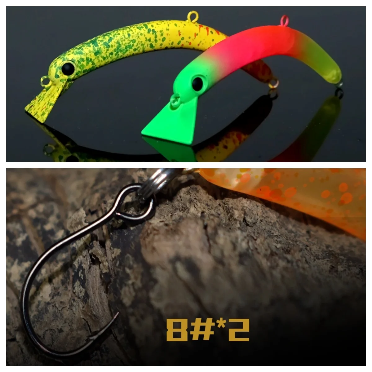 Señuelo Swolfy Minnow Crank 60mm para trucha en agua dulce - imagen 4