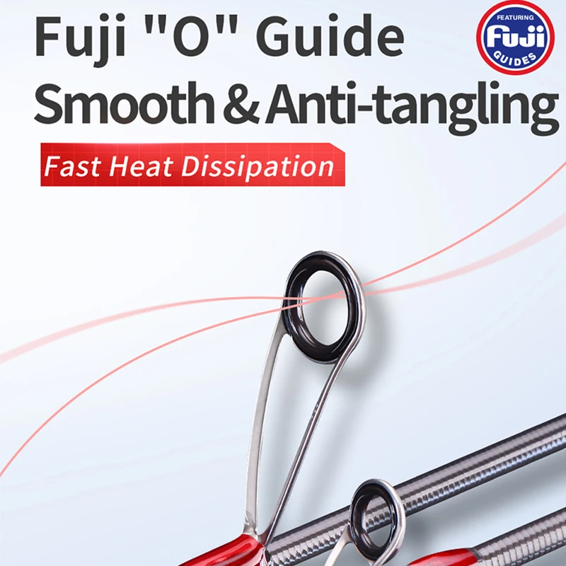 WEIHE 1,5 m 1,68 m Shuiyan caña de pescar de carbono portátil cañas de pescar telescópicas para uso de señuelo pequeño caña de lanzamiento giratoria pesca - imagen 5