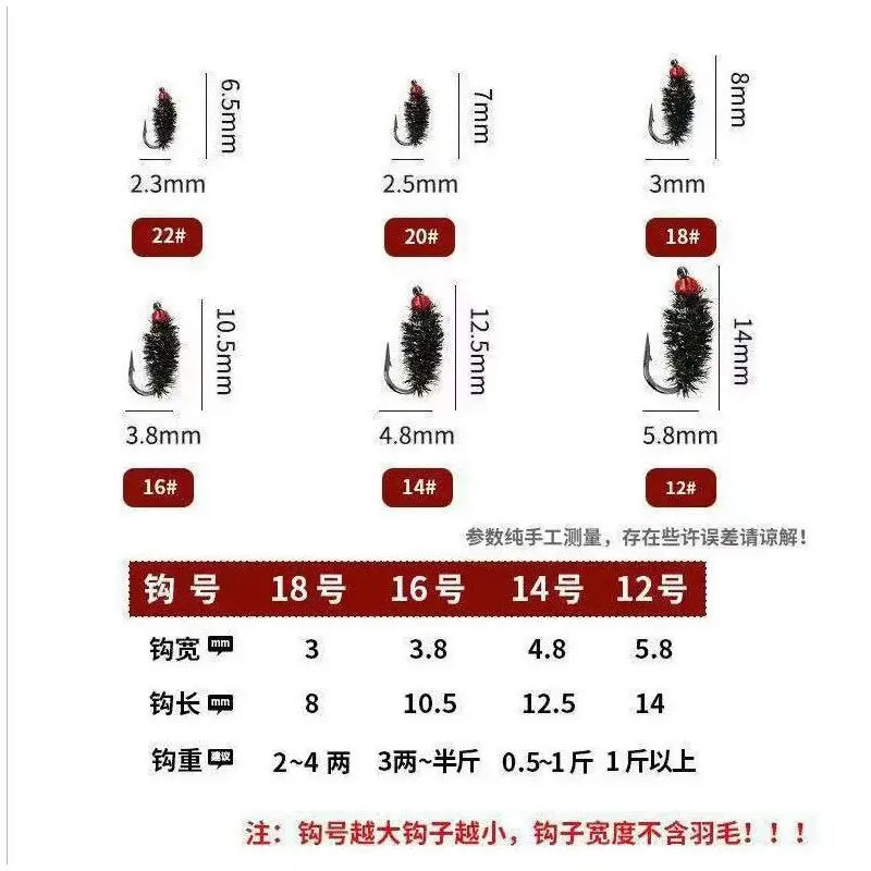 Juego de lentejuelas de semillas de melón para atar, señuelo Mako, anzuelo para moscas y mosquitos, juego de pesca, ayuda de fundición, tira blanca, Micro cebo para peces - imagen 5