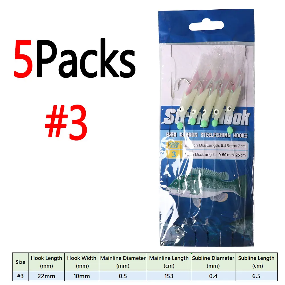5packs Size 3