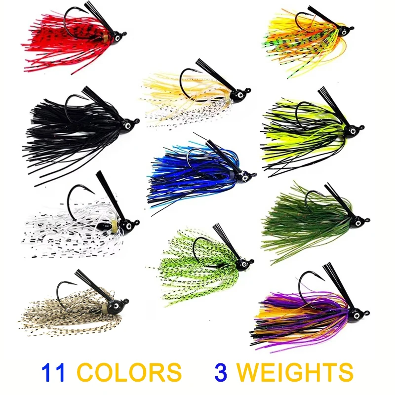 Faldas de silicona TAKEDO para Buzzbait y Wobbler – Lubina y Lucio - imagen 3