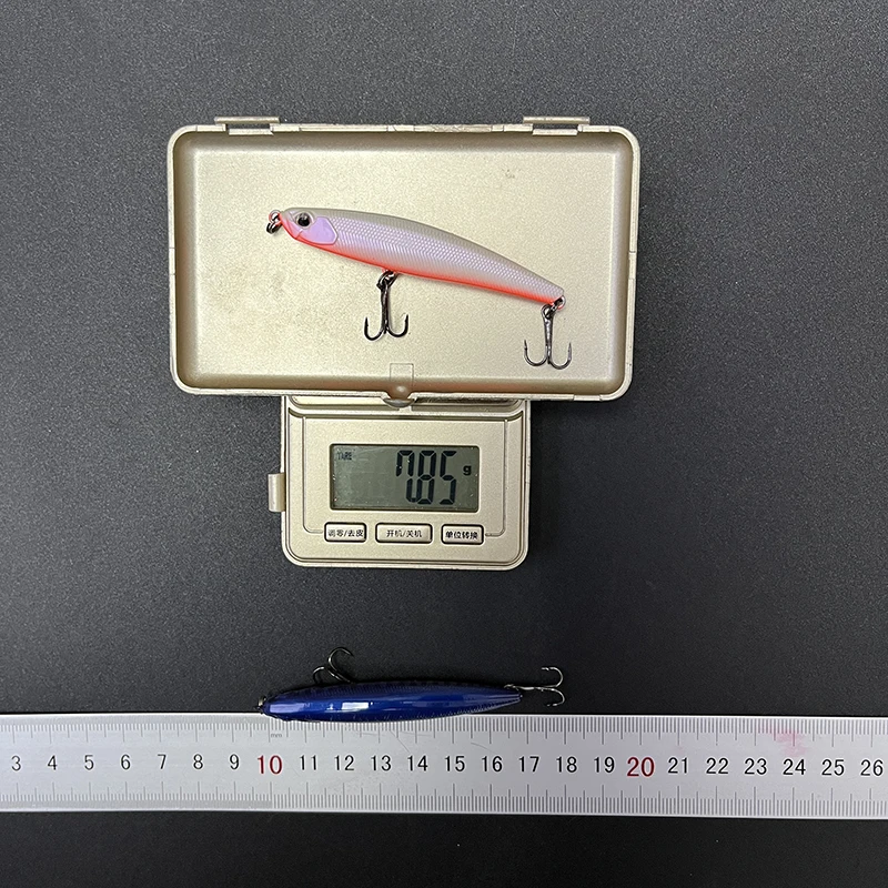 7.8g 68mm Langzaam Zinkende Potlood Lokken Afstandsschot Wobbler Stickbait Pesca Zoutwater Bass Lipless Minnow Kunstmatige Harde aas Visgerei - imagen 5