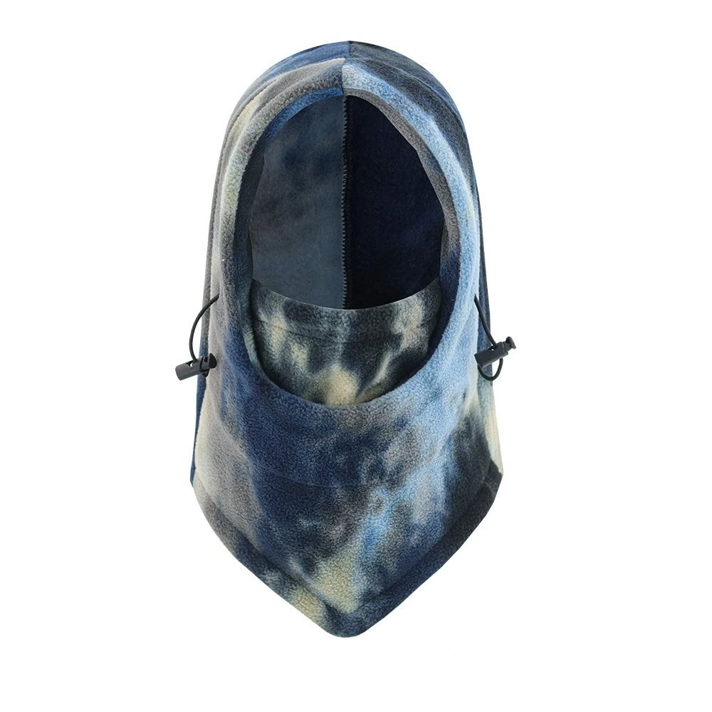 Pasamontañas térmico de lana a la moda, gorro con cordón, máscaras a prueba de viento, gorros con capucha, Protector de orejas, calentador de cuello, capucha y sombrero cálidos para otoño - imagen 4