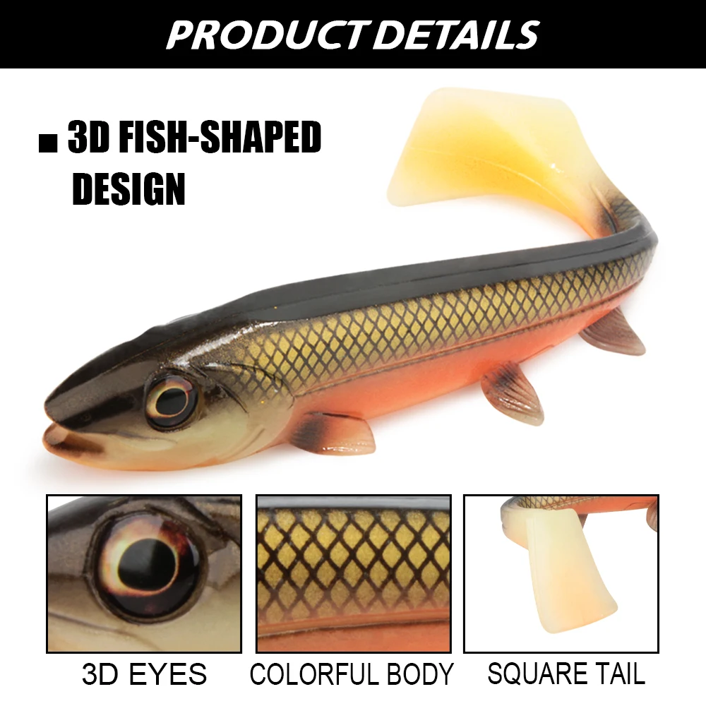 Spinpoler Vinilo con anzuelos Stinger para jigging en mar - imagen 5