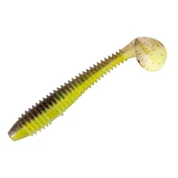 Señuelos Swimbait de vinilo cola de paleta – Drop Shot y Texas Rig