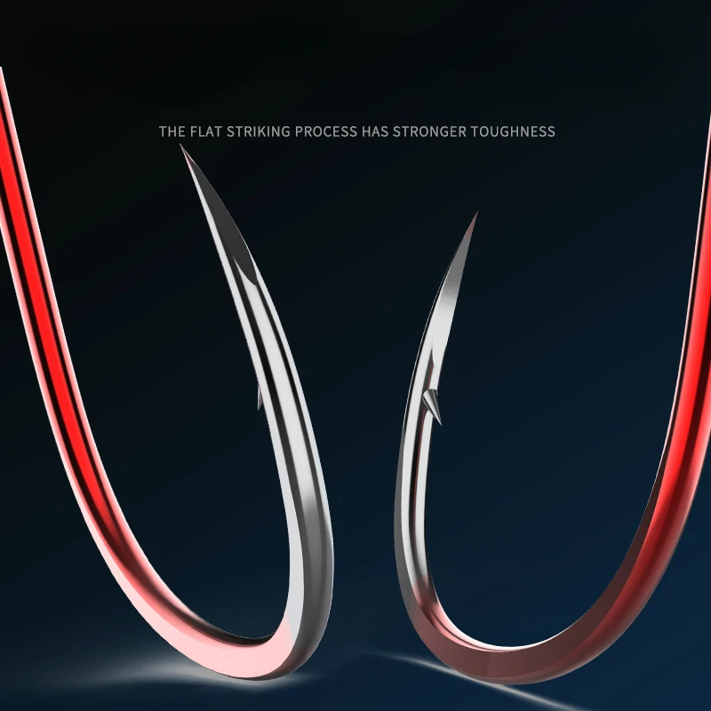 Sea.Yolo 50 Uds. Anzuelos de pesca, Señuelos de pesca con púas de mar, vástago de pico, soporte para cebo vivo, plantilla de pesca de carpa, anzuelos de gusano, accesorios, aparejos - imagen 4