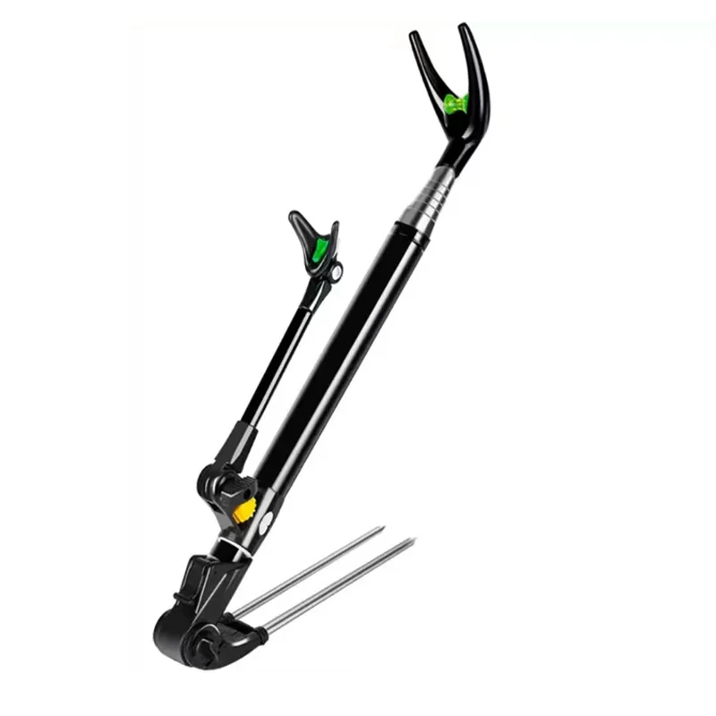 Soporte de caña de pescar, caja de soporte de torreta de enchufe de tierra, silla de pesca, estante de caña de pescar, 1,7 M, 2,1 M, 2,4 M - imagen 2