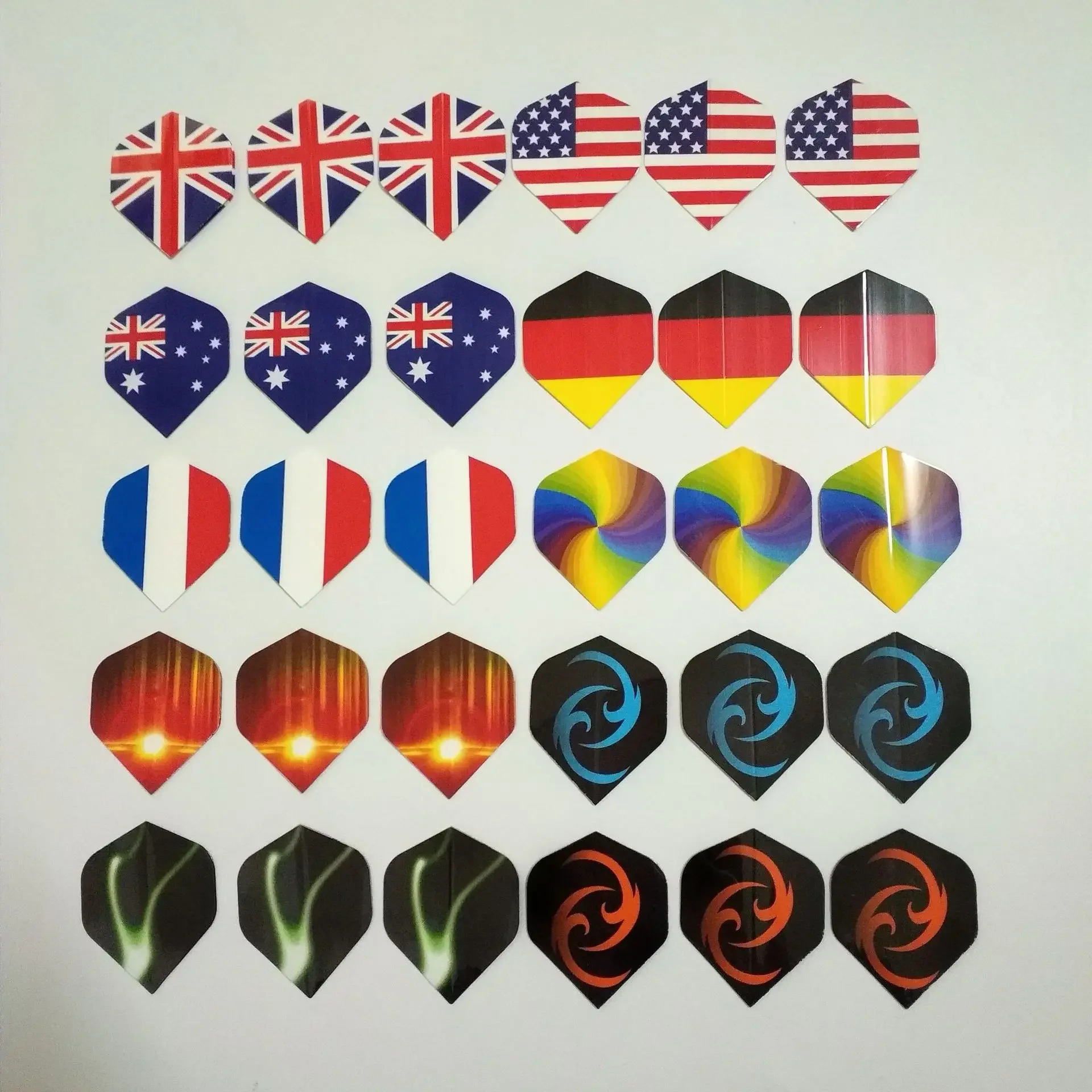 Juego de vuelos de dardos, 30 Uds., varios estilos, dardos coloridos para mascotas, dardos profesionales, nuevos accesorios para dardos - imagen 5