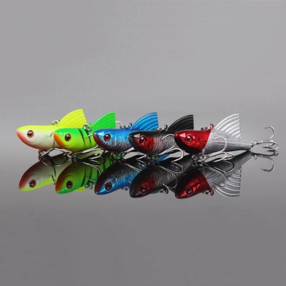 Señuelo de pesca vibratorio para peces con ala, 14g, 7cm, señuelos artificiales, cebo duro láser VIB, 1 pieza, venta - imagen 3