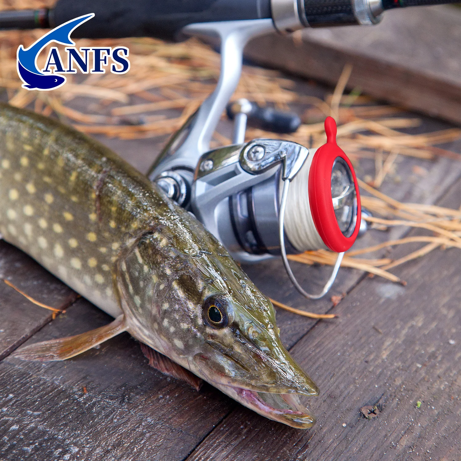 ANFS 5 fundas de silicona para mango de carrete de pesca que protegen su carrete de daños - imagen 4