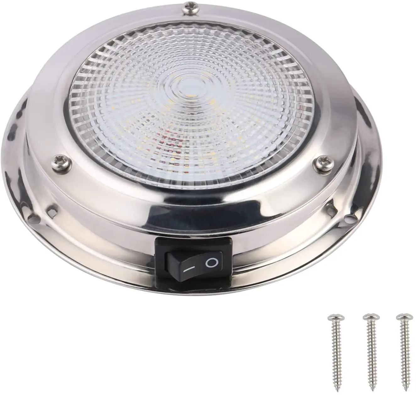 Luz LED Cabina de Barco – Interruptor Acero Inox