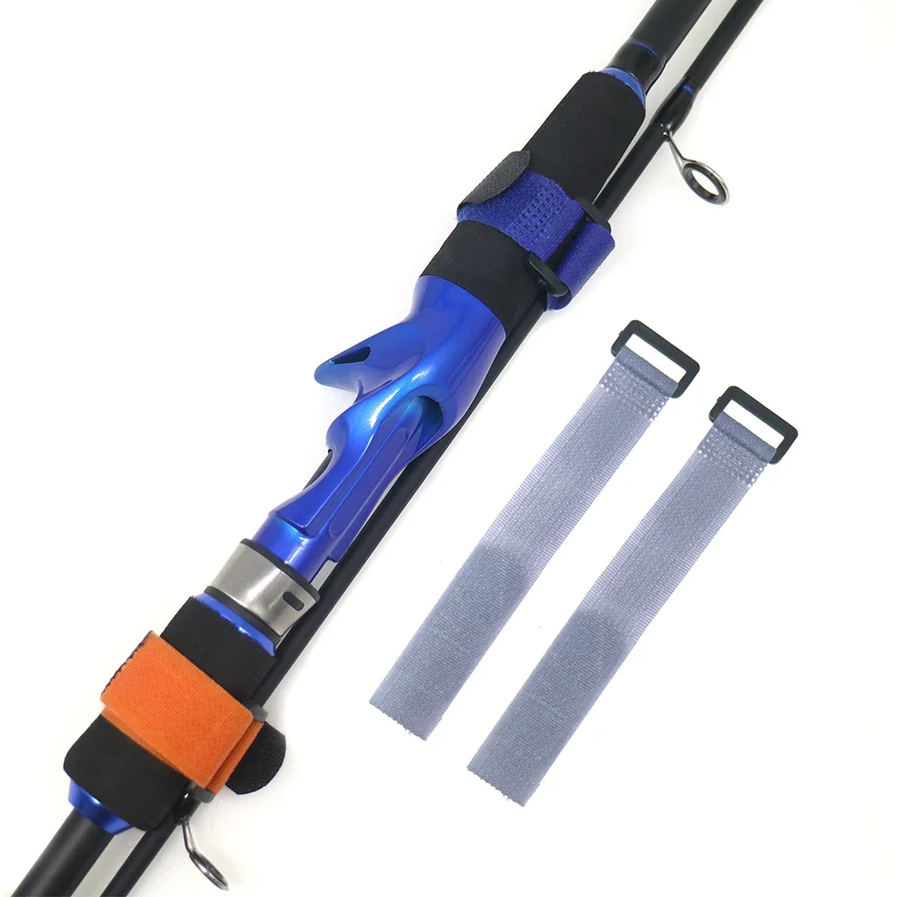 10 unids/lote, soporte para caña de pescar reutilizable, correa, tirantes, gancho de sujeción, cordón, accesorios de equipo de pesca, caña de pescar especial - imagen 2