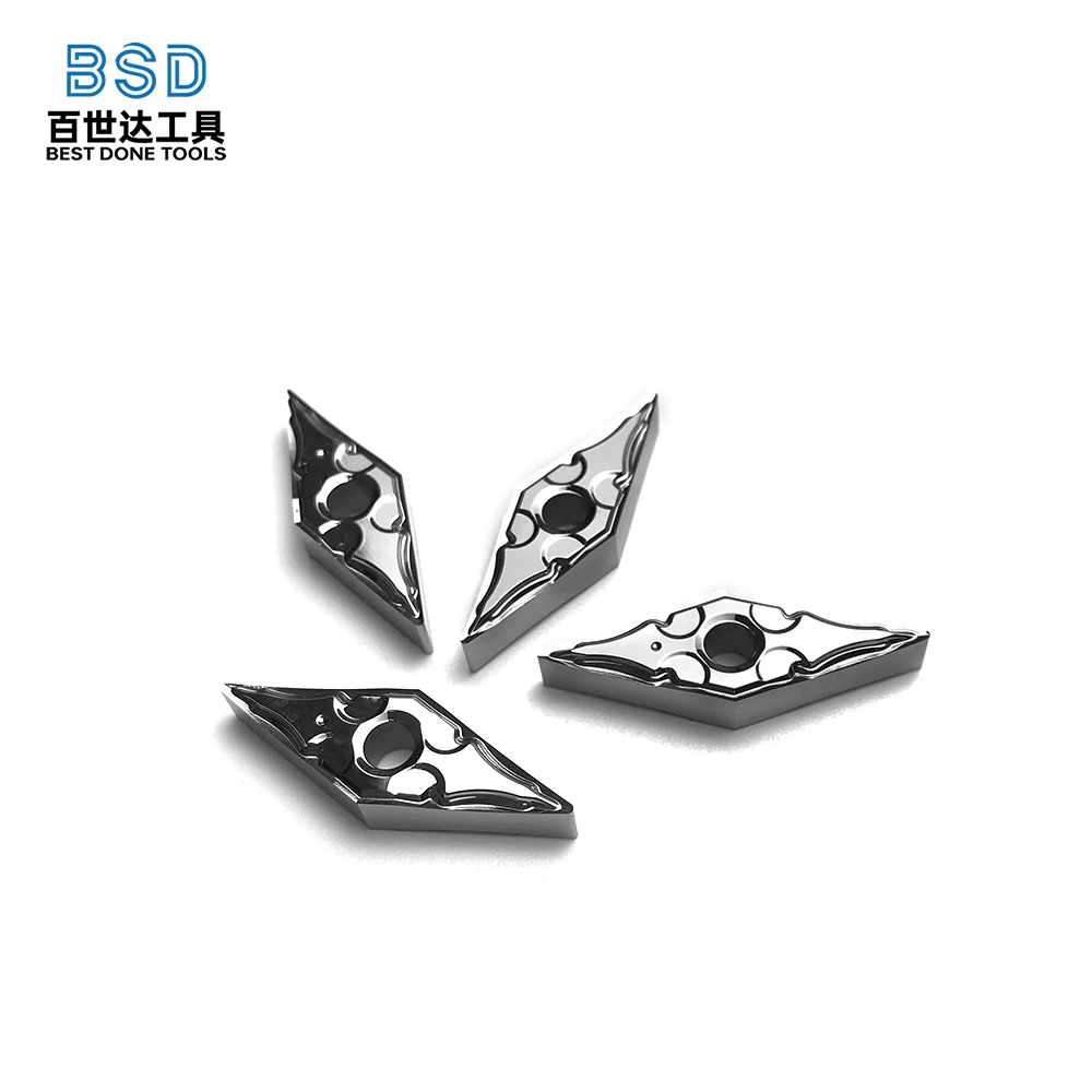 Insertos de carburo de torneado CNC VNGG160404-HA - Herramienta de alta precisión para mecanizado de aluminio - imagen 5
