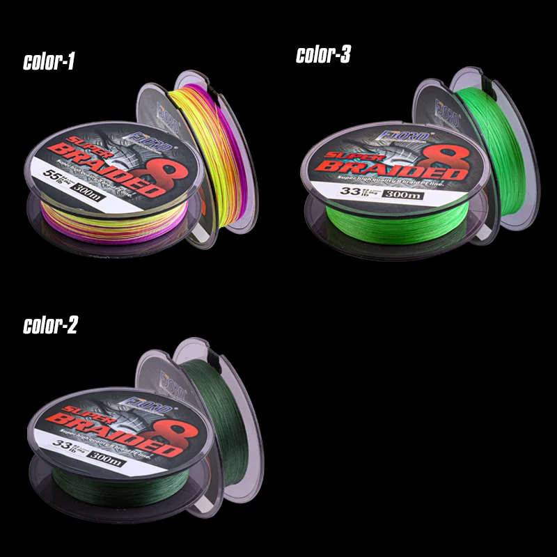 FJORD-sedal de pesca trenzado de 8 hebras, multifilamento para carpa, 300m, 150m, cable de pesca, artículo, accesorios de pesca - imagen 5