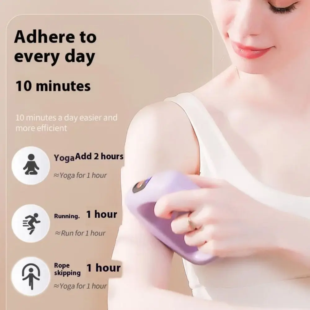 Anillo de Masaje Fascial eléctrico Masajeador muscular Masajeador de cintura con vibración Máquina de masaje corporal de alta frecuencia de mano Brazo de muslo - imagen 4