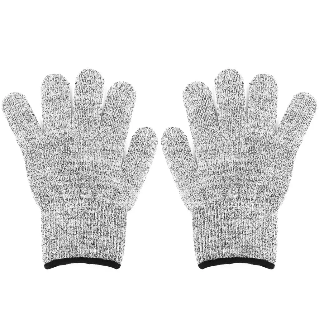 Guantes de pesca anticortes para exteriores, protección resistente a cortes, pantalla táctil, antideslizantes, ultrafinos, de malla de alambre de acero - imagen 2