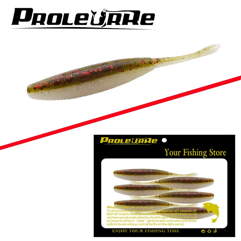 ProLeurre Swimbaits Vinilo 10cm – Señuelos de pesca ultra realistas - imagen 2