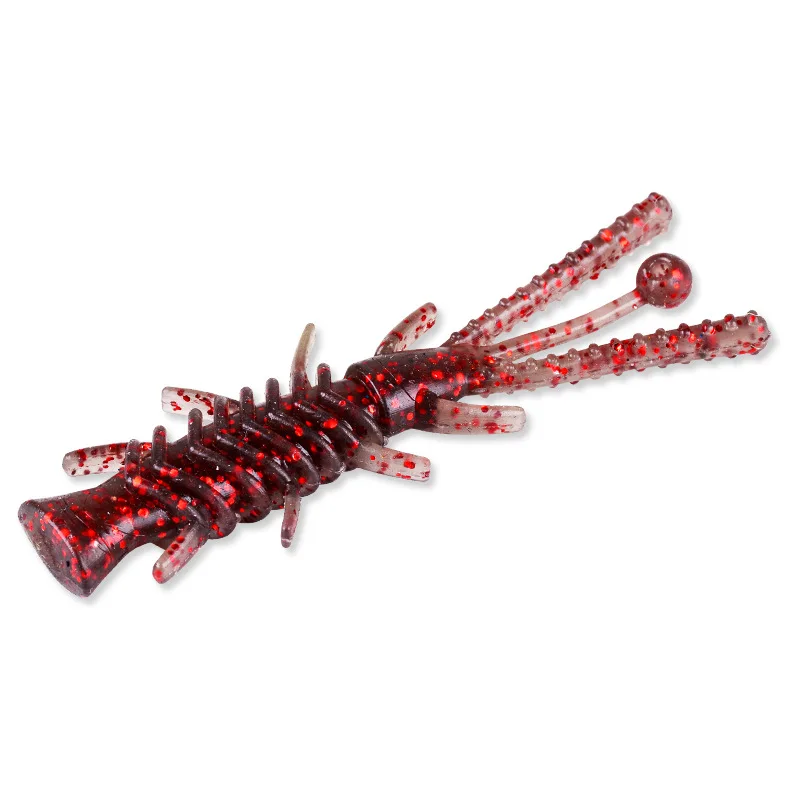 Aparejos de pesca PD, cebo blando de camarón flotante Ned, Lua falsa con sal y pescado - imagen 5