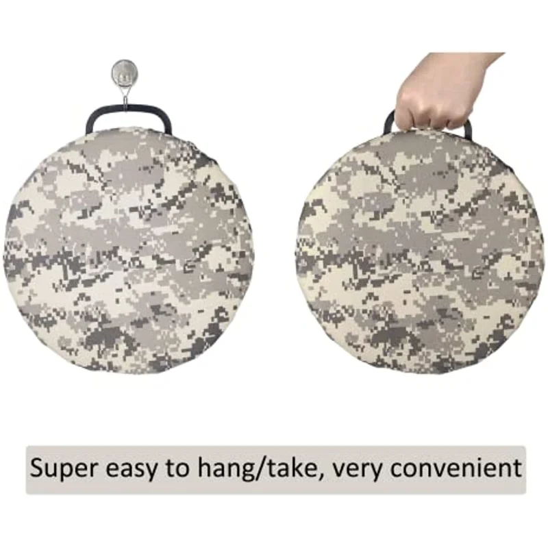 F Aventik-Tapa de asiento de cubo de 5 galones, tela repelente al agua/resistente al agua, diseñada para caza, pesca, Camping, jardín, garaje - imagen 4