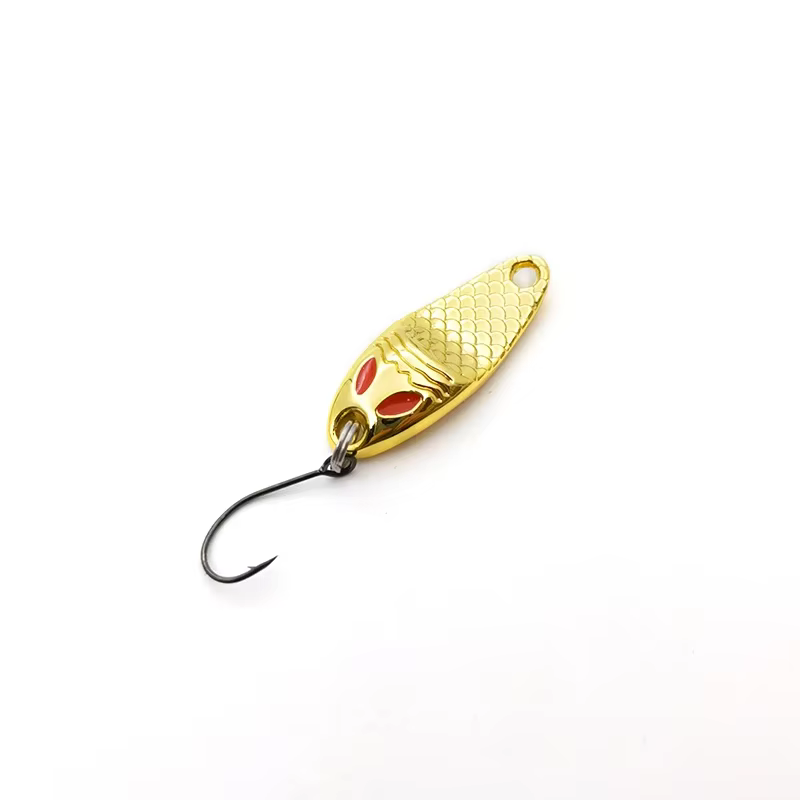 Señuelos Mini Spinnerbait 1-3.5g - Cuchara Metálica para Trucha y Pez Pequeño - imagen 4