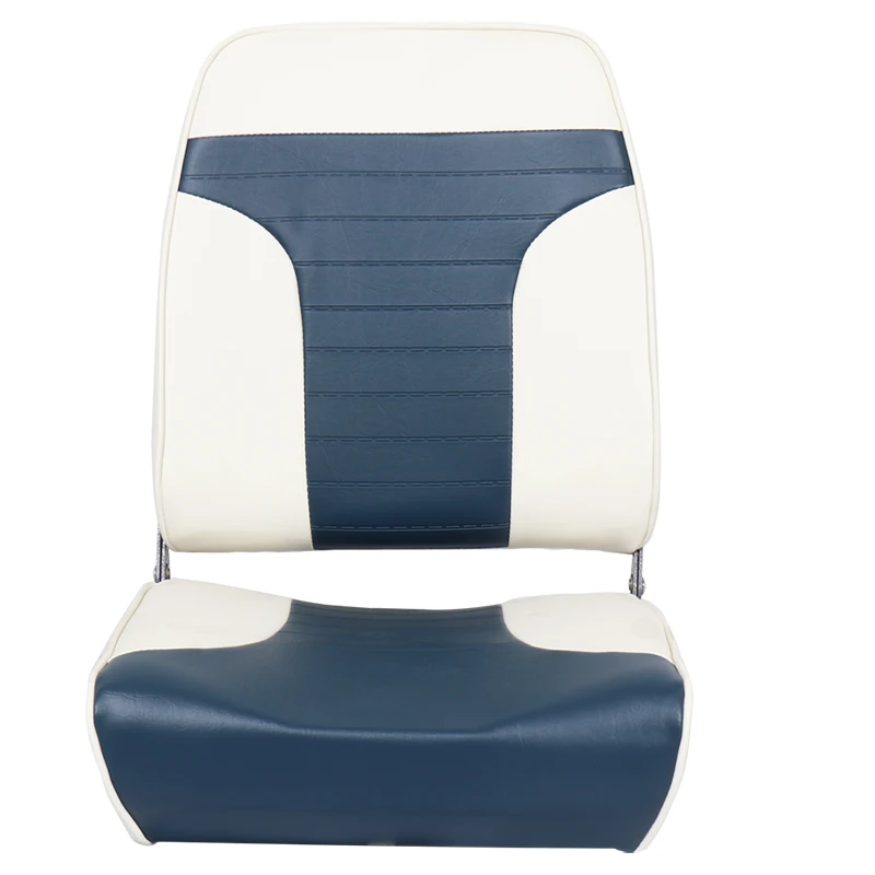 Asientos de barco con pedestal Silla de barco plegable Asientos marinos Impermeables y a prueba de rayos ultravioleta para lanchas marinas - imagen 3
