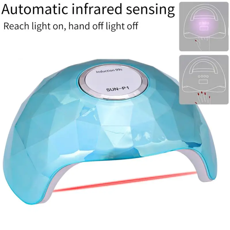 Lámpara Led para mejora de uñas, minisecador de uñas con Sensor automático, temporizador, secado rápido, Sensor inteligente, lámpara de fototerapia, 54w - imagen 5