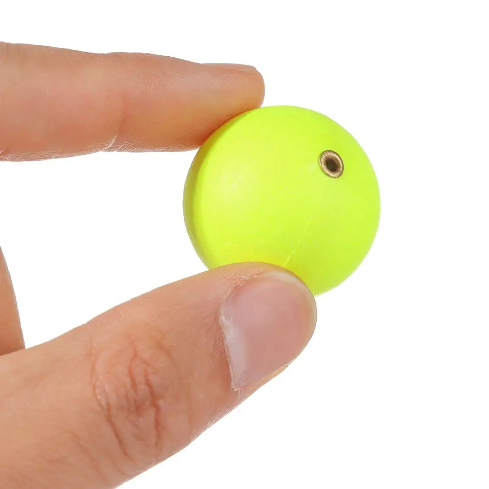 Topes calientes de 10 piezas, aparejo de Material de aparejo, flotadores de pesca, cuentas de espuma, bolas flotantes, bolas inferiores - imagen 2