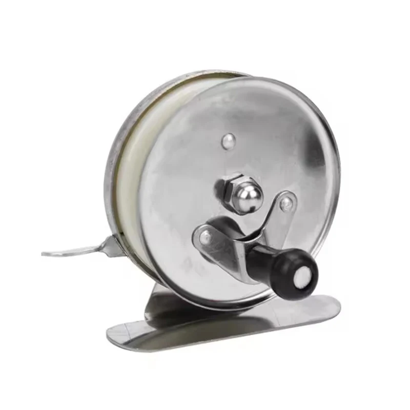 WEIHE, venta al por mayor, mini carrete de pesca en hielo barato con forma de mosca de agua salada y plástico de hierro - imagen 4
