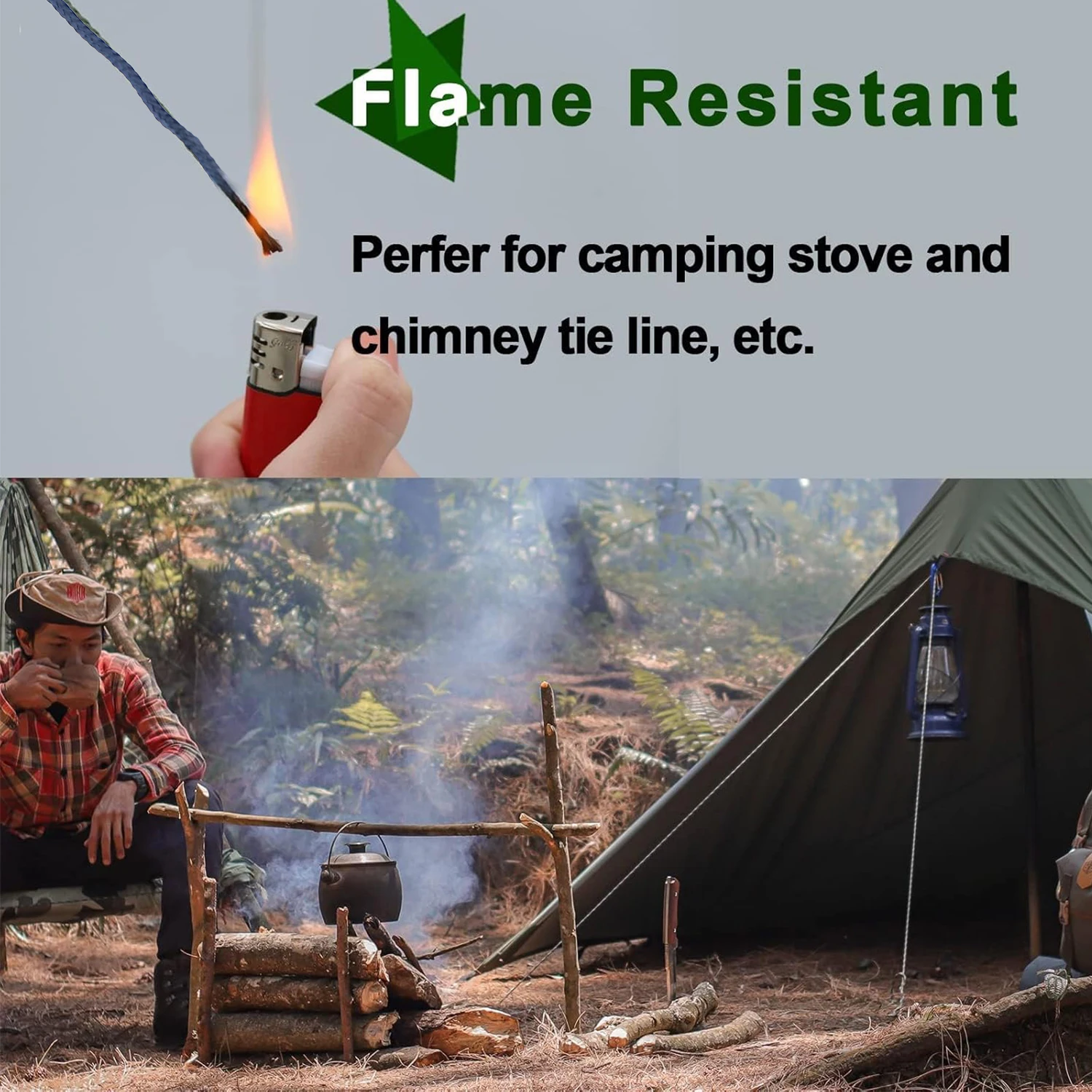 Línea de Kevlar trenzada de 9KM, 1mm ~ 3,9mm, azul, alta resistencia, resistente a la abrasión y a las llamas, modelo Rocket Paracord, cable de asistencia para pesca - imagen 4